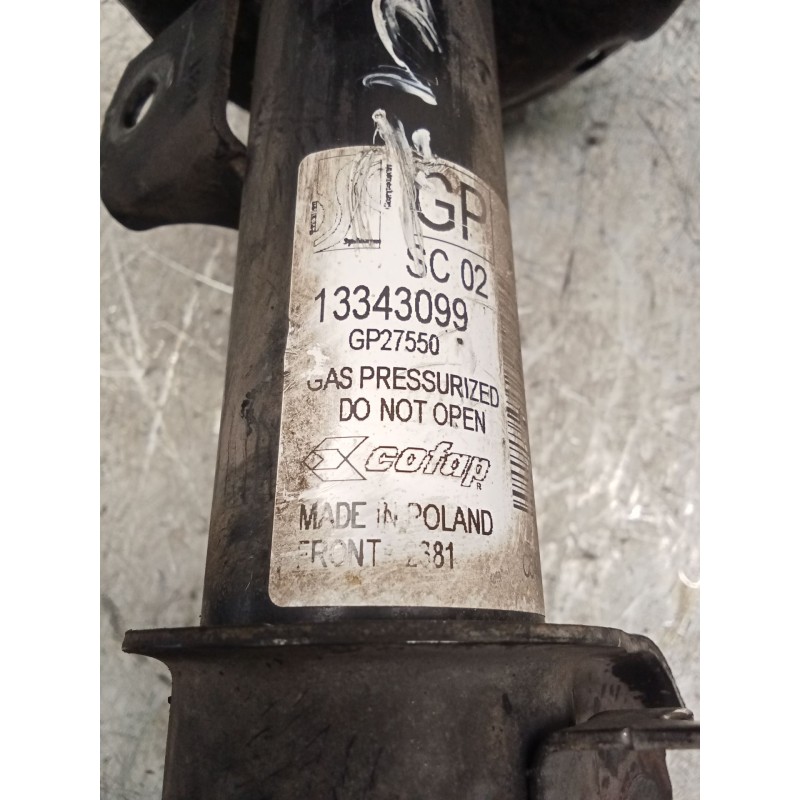 Recambio de amortiguador delantero izquierdo para opel corsa d furgoneta/hatchback (s07) 1.3 cdti (l08) referencia OEM IAM 13343