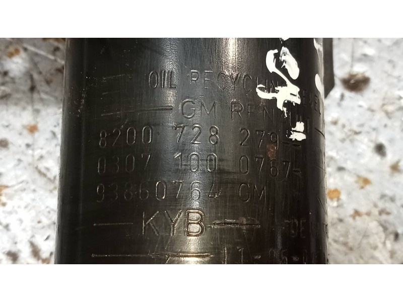 Recambio de amortiguador delantero derecho para opel vivaro furgón/combi (07.2006 =>) combi 2.7t l1h1 referencia OEM IAM 8200728