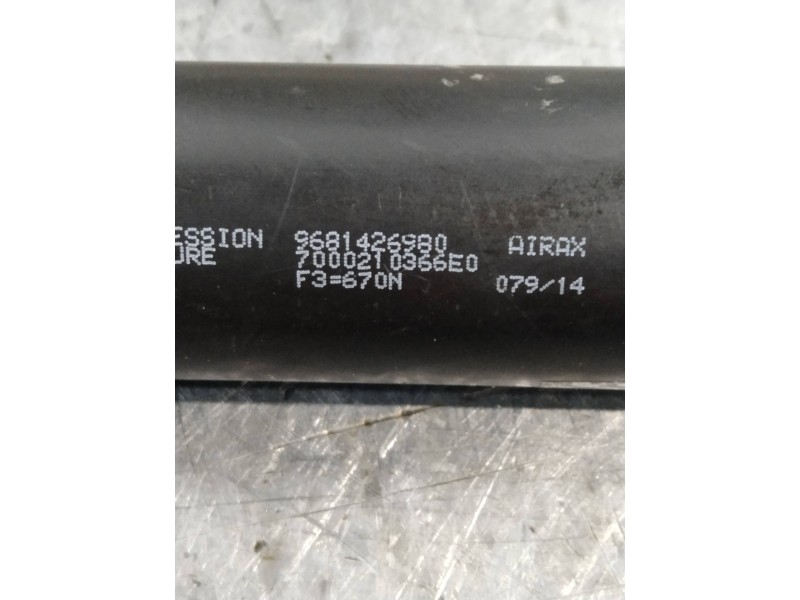 Recambio de amortiguadores maletero / porton para peugeot partner kombi active referencia OEM IAM 9681426980  