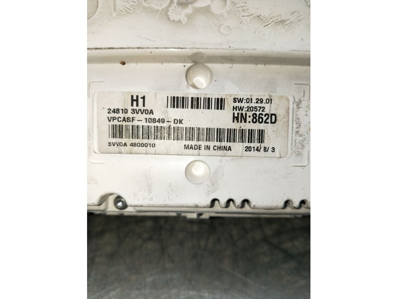 Recambio de cuadro instrumentos para nissan note acenta referencia OEM IAM 3VV0A 4800010 248103VV0A 