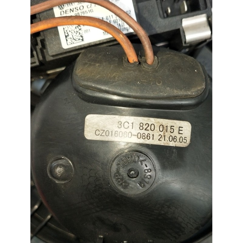Recambio de motor calefaccion para volkswagen passat b6 (3c2) 2.0 tdi 16v referencia OEM IAM 3C1820015E  