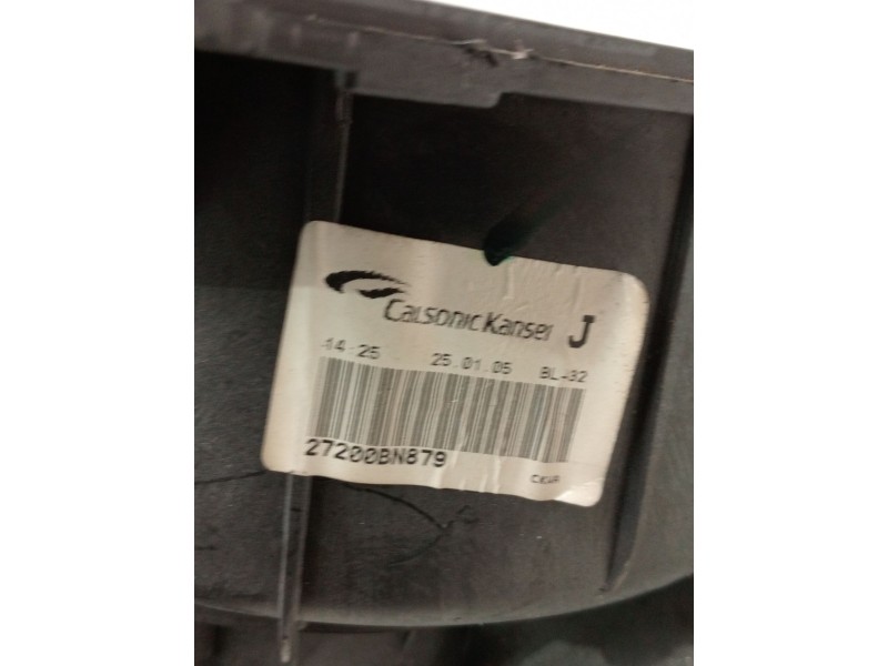Recambio de motor calefaccion para nissan almera ii (n16) 1.5 referencia OEM IAM 27200bn879  
