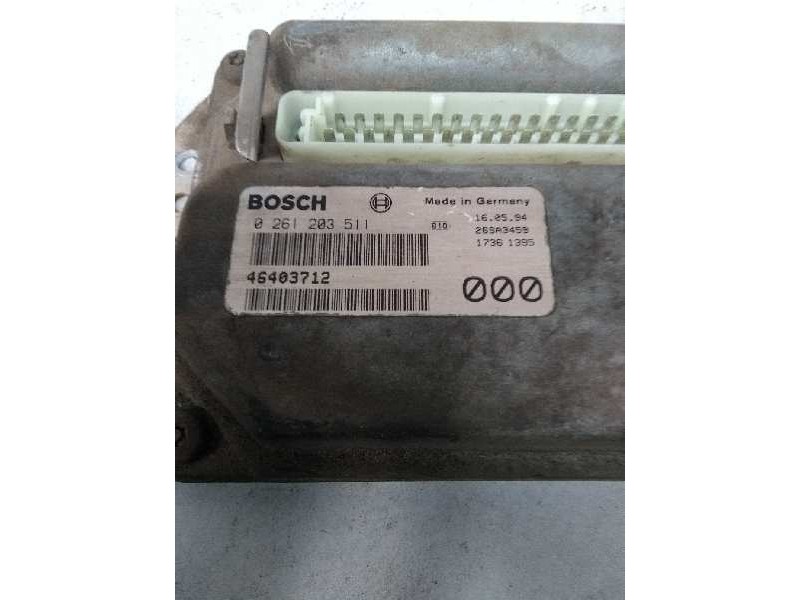 Recambio de centralita motor uce para lancia delta 1.4 cat referencia OEM IAM 0261203511 46403712 000
