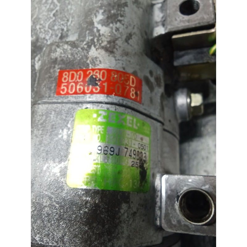 Recambio de compresor aire acondicionado para volkswagen passat b5 (3b2) 1.8 t referencia OEM IAM 8D0260805D 969J749003 