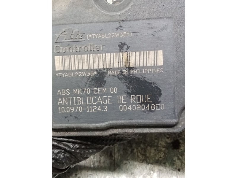 Recambio de abs para citroën c2 enterprise (jg_) 1.4 hdi referencia OEM IAM 10097011243 00402048E0 9658260080 10020700644 ATE