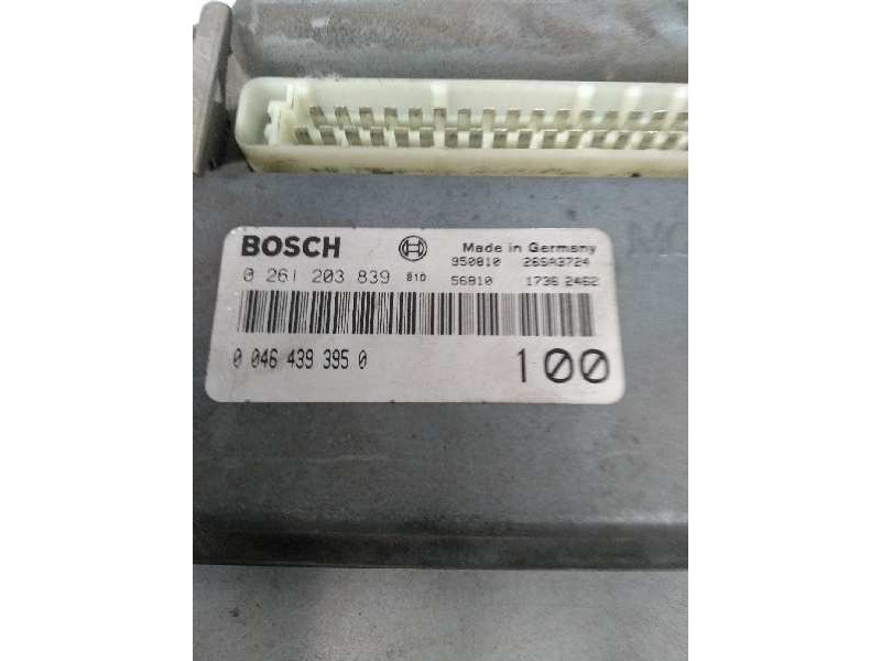 Recambio de centralita motor uce para lancia delta 1.4 cat referencia OEM IAM 0261203839 00464393950 100