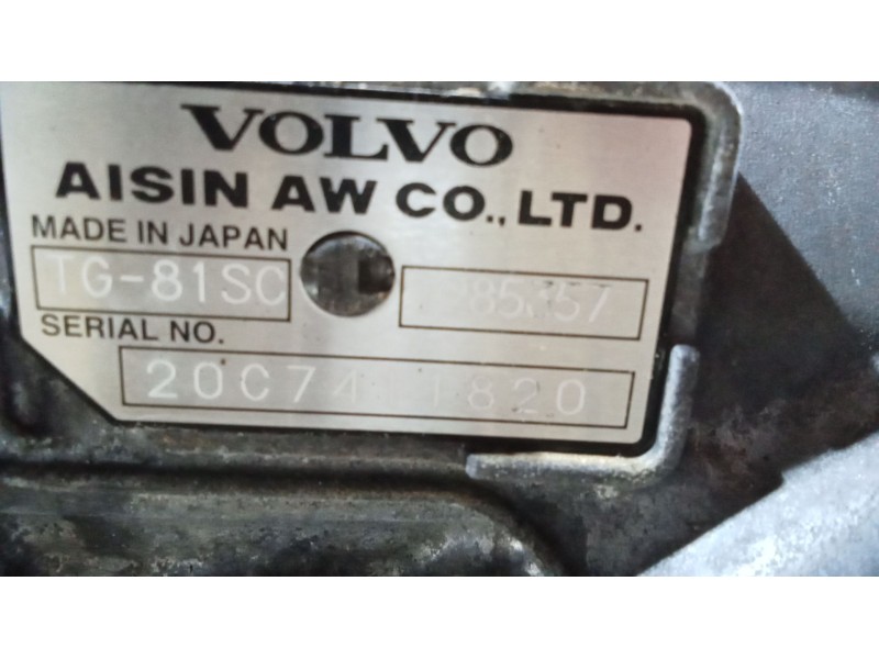 Recambio de caja cambios para volvo v60 ii (225) d3 referencia OEM IAM   