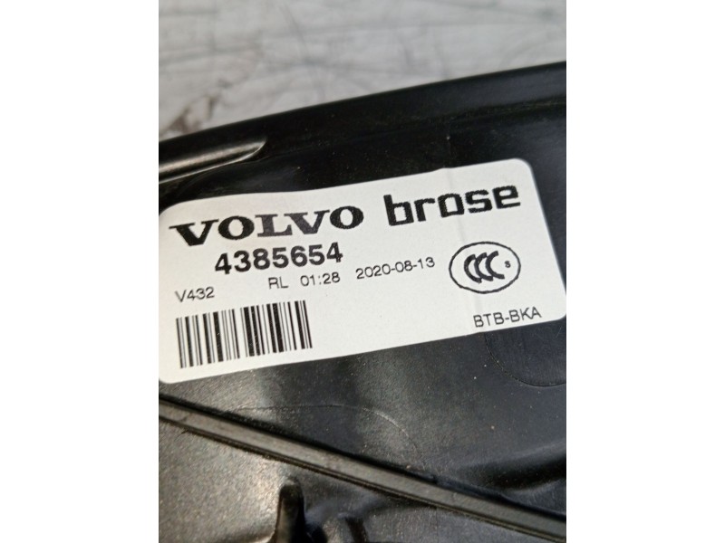 Recambio de elevalunas trasero izquierdo para volvo v60 ii (225) d3 referencia OEM IAM 4385654  
