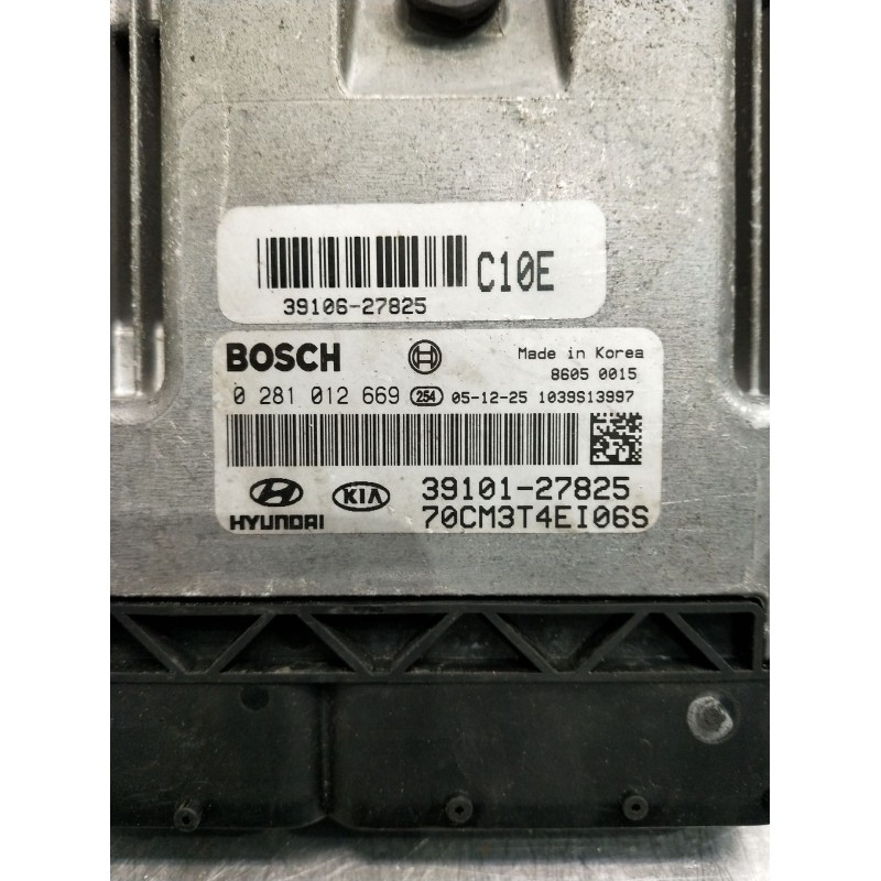 Recambio de centralita motor uce para hyundai santa fé ii (cm) 2.2 crdi gls referencia OEM IAM 0281012669 3910627825 