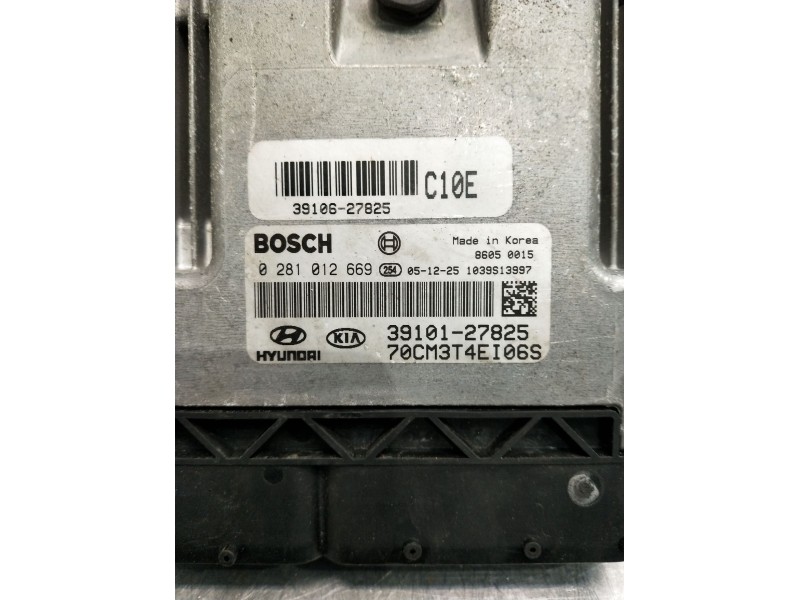 Recambio de centralita motor uce para hyundai santa fé ii (cm) 2.2 crdi gls referencia OEM IAM 0281012669 3910627825 