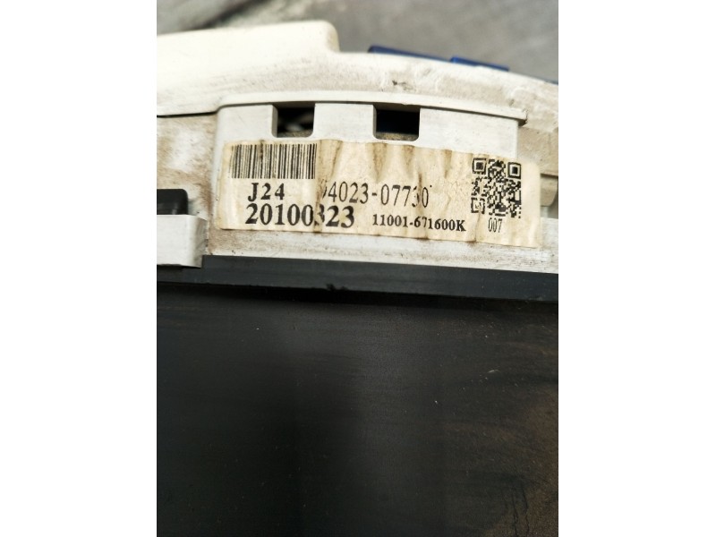 Recambio de cuadro instrumentos para kia picanto 1.0 concept referencia OEM IAM 9402307730 20100323 11001671600k