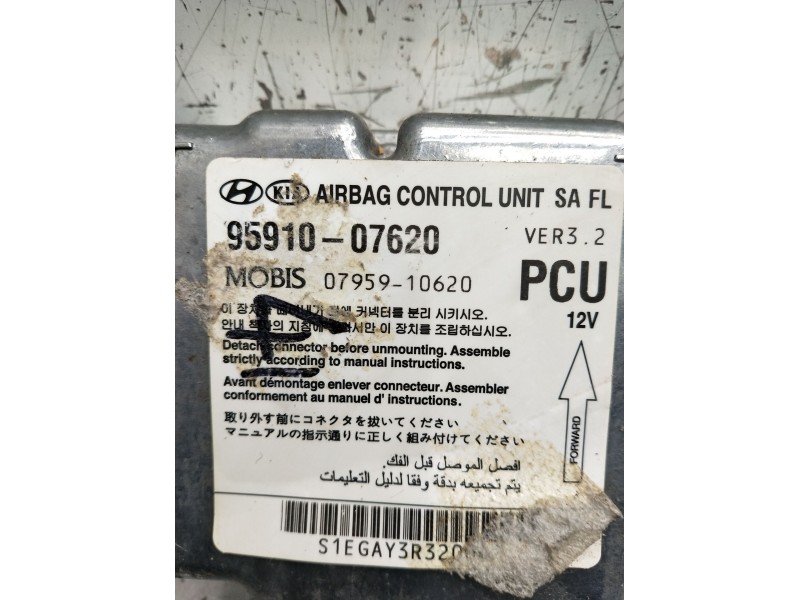 Recambio de centralita airbag para kia picanto 1.0 concept referencia OEM IAM 9591007620 0795910620 