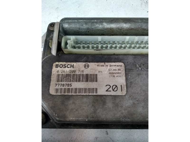 Recambio de centralita motor uce para lancia y10 referencia OEM IAM 0261200716 7778785 201