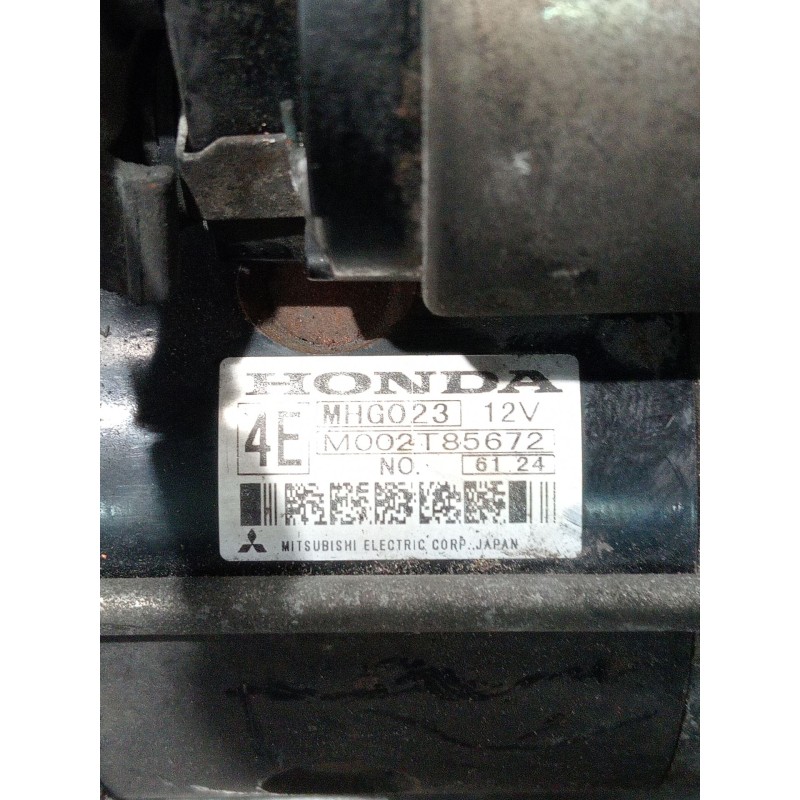 Recambio de motor arranque para honda accord vii (cl, cn) 2.2 i-ctdi (cn1) referencia OEM IAM MHG023 M002T85672 