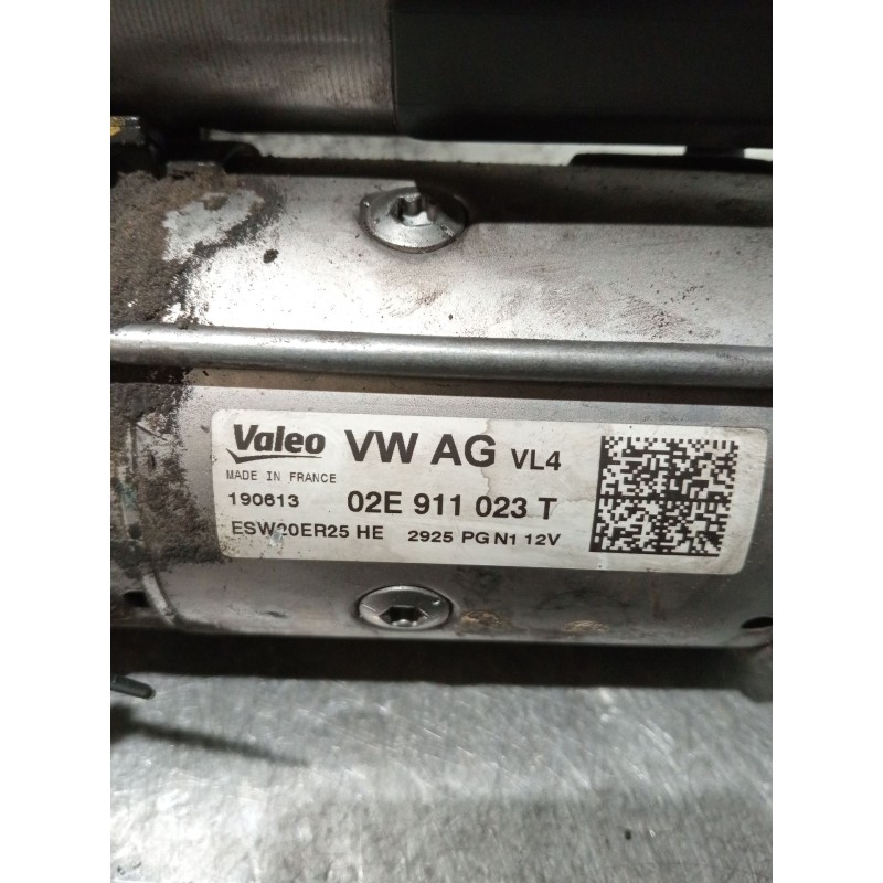 Recambio de motor arranque para volkswagen golf vii (5g1, bq1, be1, be2) 2.0 tdi referencia OEM IAM 02E911023T  
