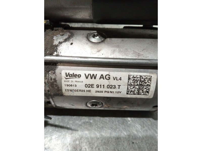 Recambio de motor arranque para volkswagen golf vii (5g1, bq1, be1, be2) 2.0 tdi referencia OEM IAM 02E911023T  