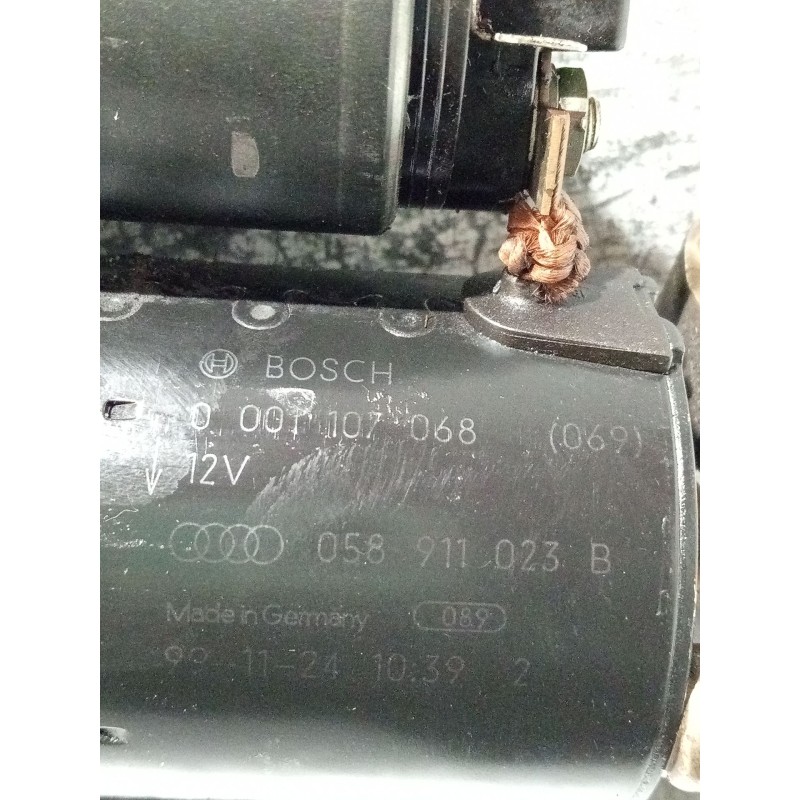 Recambio de motor arranque para volkswagen passat b5 (3b2) 1.8 t referencia OEM IAM 058911023B 0001107068 