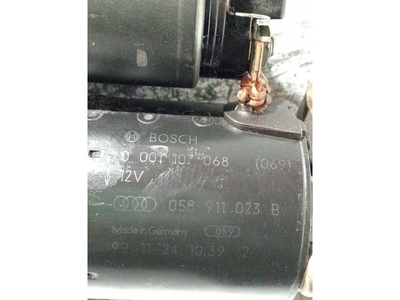 Recambio de motor arranque para volkswagen passat b5 (3b2) 1.8 t referencia OEM IAM 058911023B 0001107068 