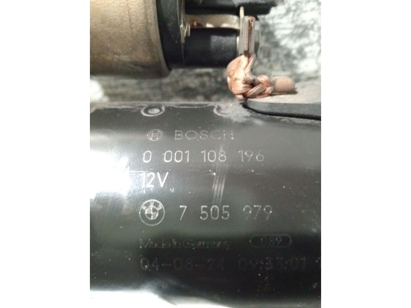 Recambio de motor arranque para bmw serie 3 compact (e46) referencia OEM IAM 7505979 0001108196 