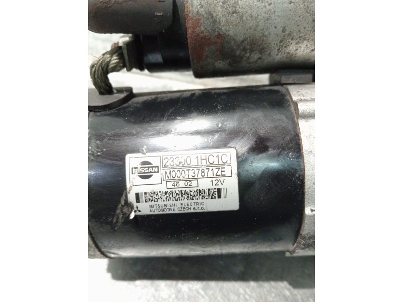 Recambio de motor arranque para nissan note acenta referencia OEM IAM 233001HC1C M000T37871ZE 