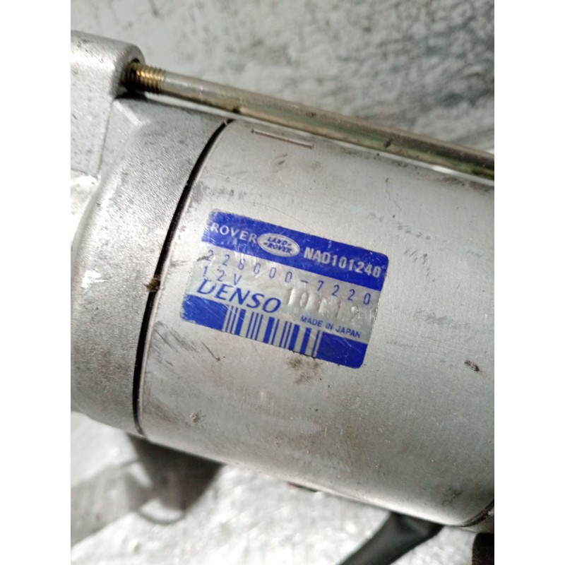 Recambio de motor arranque para land rover discovery ii (l318) 2.5 td5 4x4 referencia OEM IAM NAD101240 2280007220 