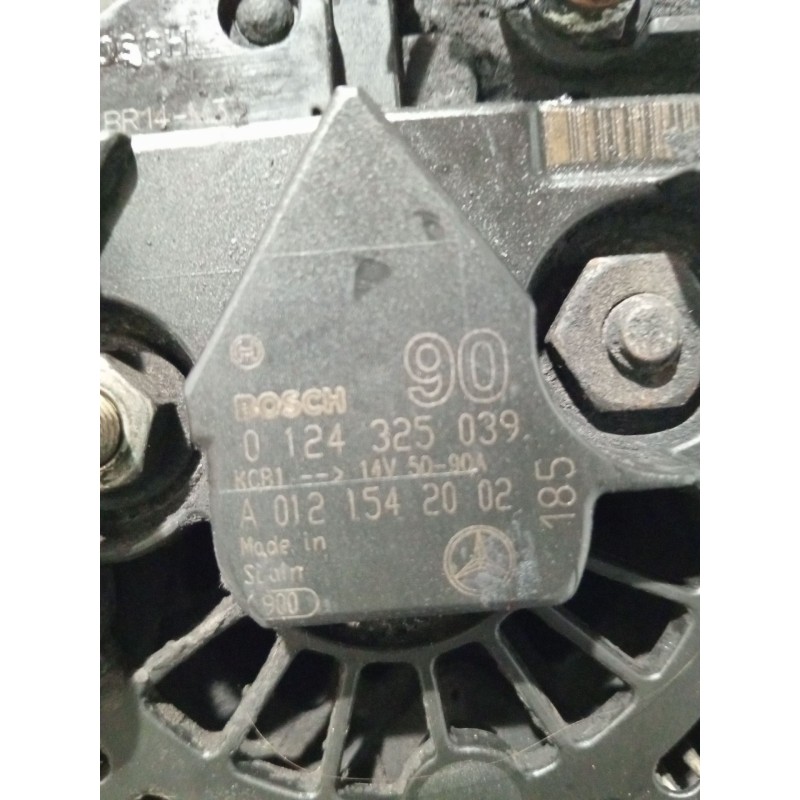 Recambio de alternador para mercedes-benz sprinter 4-t caja/chasis (b904) 413 cdi referencia OEM IAM A0121542002 0124325039 