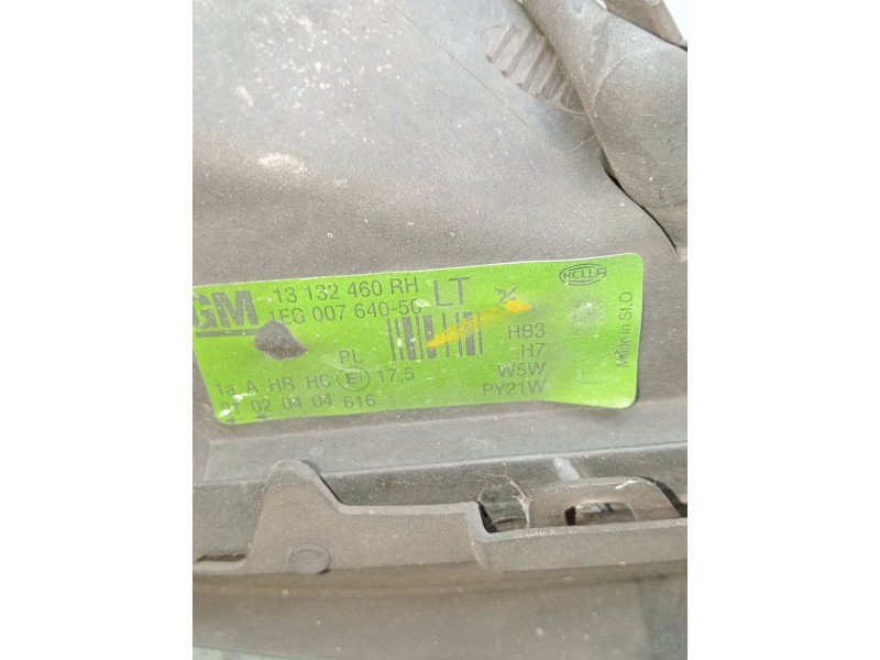 Recambio de faro derecho para opel astra g hatchback (t98) 1.8 16v (f08, f48) referencia OEM IAM 13132460 1eg00764050 