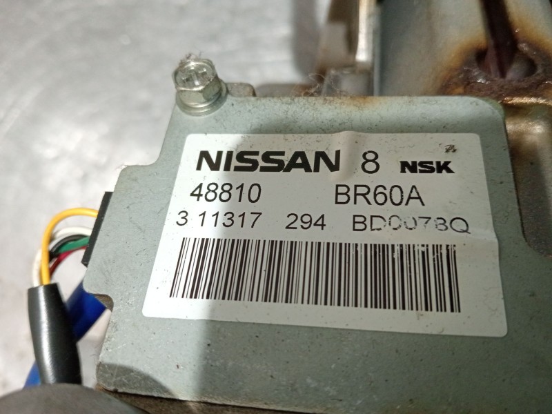 Recambio de columna direccion para nissan qashqai i (j10, nj10) 1.5 dci referencia OEM IAM 48810BR60A 311317294 EANCEC031