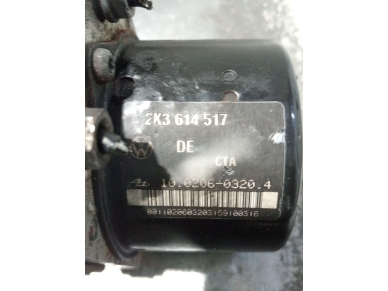Recambio de abs para volkswagen caddy iii furgoneta/monovolumen (2ka, 2kh, 2ca, 2ch) 1.9 tdi referencia OEM IAM 2K3907379 2K3614