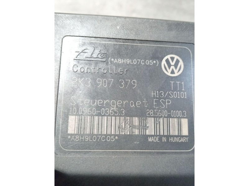 Recambio de abs para volkswagen caddy iii furgoneta/monovolumen (2ka, 2kh, 2ca, 2ch) 1.9 tdi referencia OEM IAM 2K3907379 2K3614