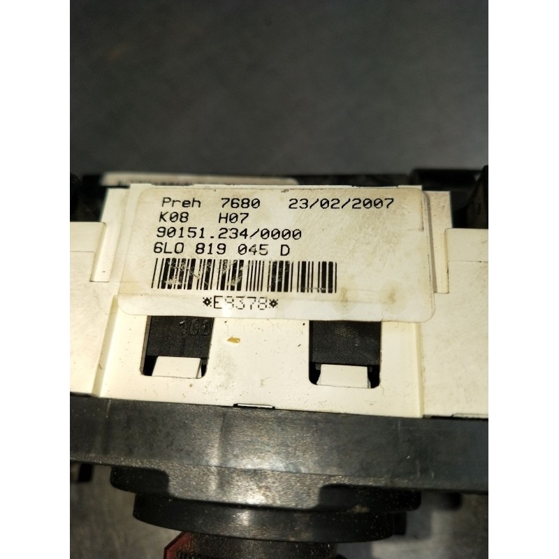 Recambio de mando calefaccion / aire acondicionado para seat ibiza iii (6l1) 1.4 tdi referencia OEM IAM 6L0819045D 6Q0819445 