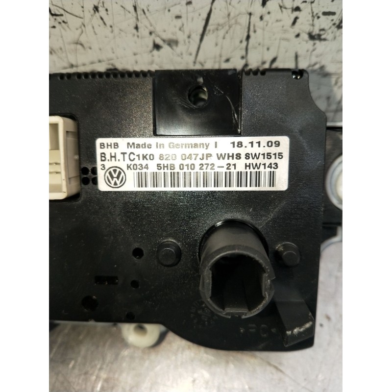 Recambio de mando calefaccion / aire acondicionado para volkswagen caddy iii furgoneta/monovolumen (2ka, 2kh, 2ca, 2ch) 1.9 tdi 