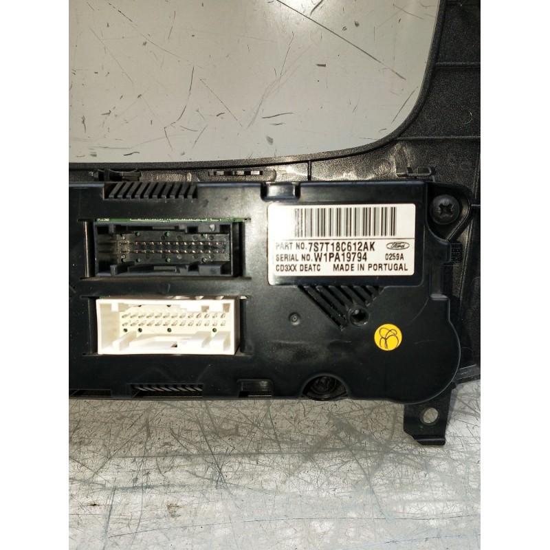 Recambio de mando calefaccion / aire acondicionado para ford mondeo iv (ba7) 2.0 referencia OEM IAM 7S7T18C612AK W1PA19794 