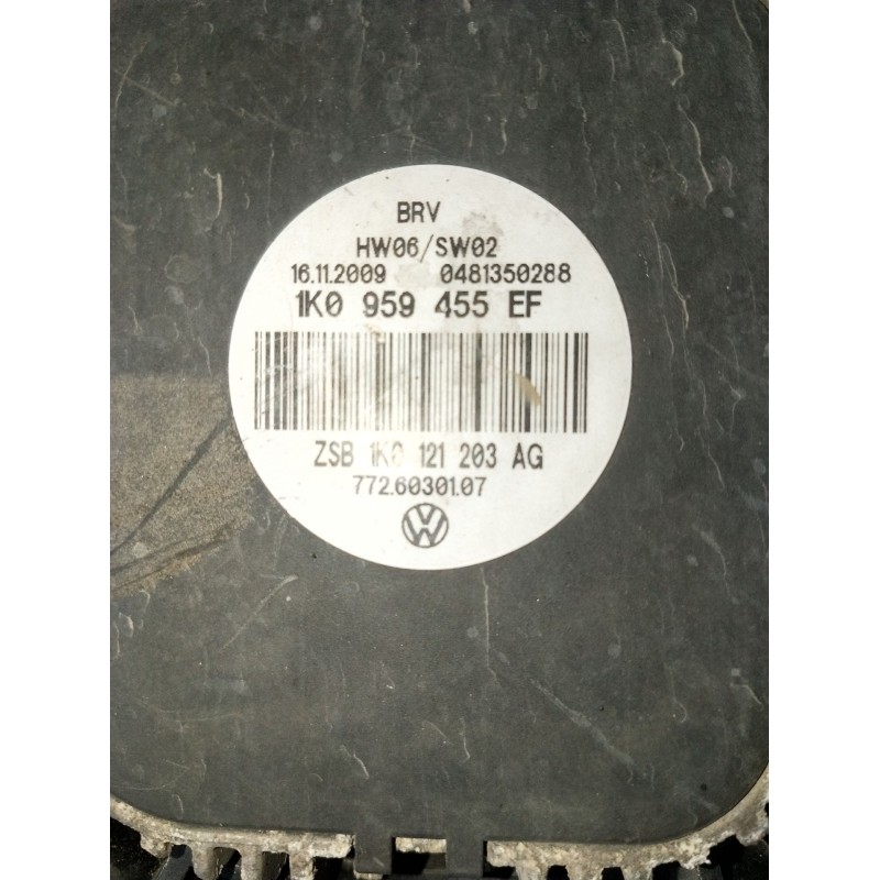 Recambio de electroventilador para volkswagen caddy iii furgoneta/monovolumen (2ka, 2kh, 2ca, 2ch) 1.9 tdi referencia OEM IAM 1K