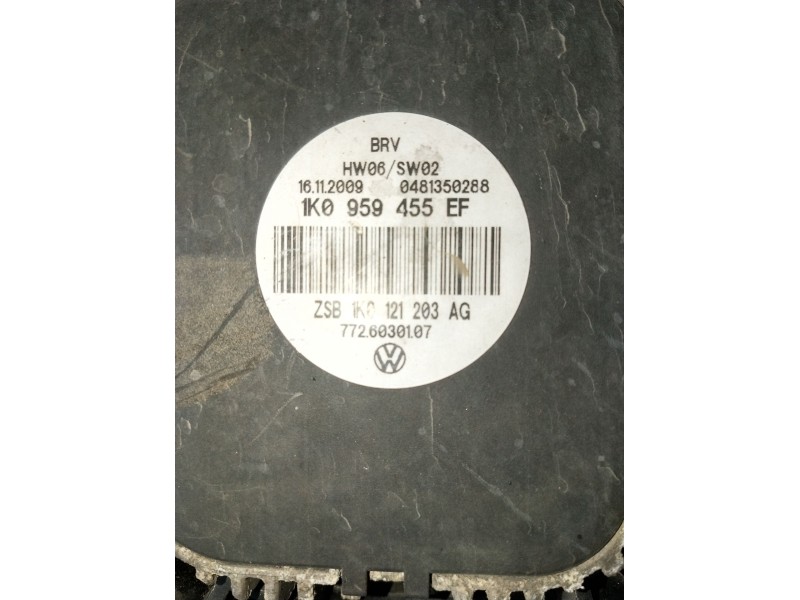 Recambio de electroventilador para volkswagen caddy iii furgoneta/monovolumen (2ka, 2kh, 2ca, 2ch) 1.9 tdi referencia OEM IAM 1K