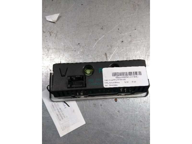 Recambio de pantalla multifuncion para opel agila básico referencia OEM IAM 5WK70007 009133265 