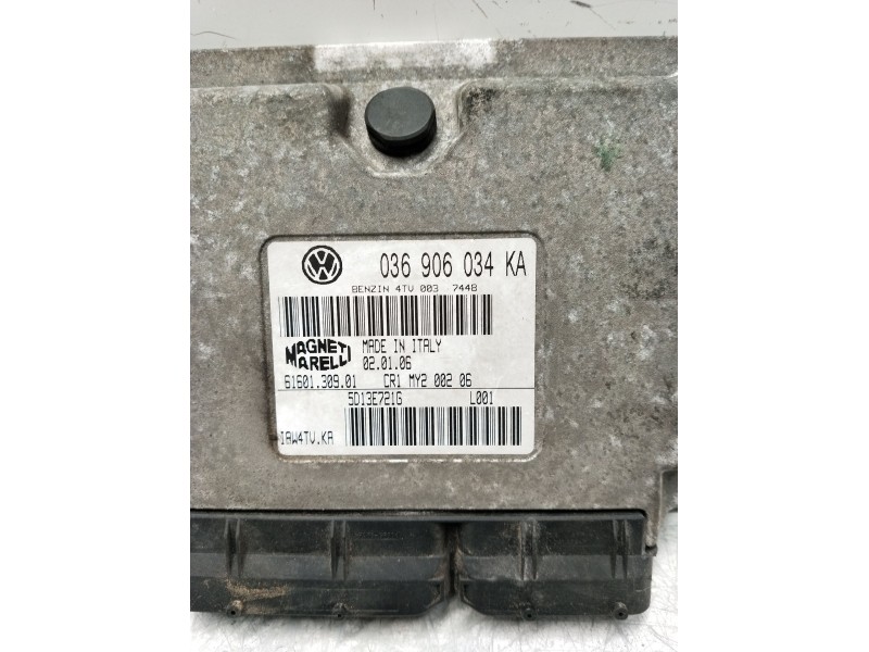 Recambio de centralita motor uce para volkswagen polo iv (9n_, 9a_) 1.4 16v referencia OEM IAM 036906034KA 6160130901 4TV0037448