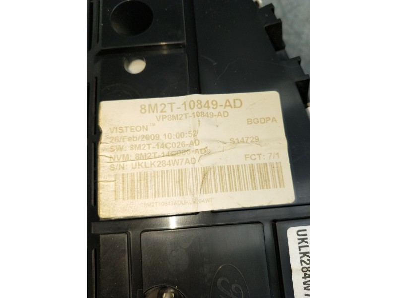 Recambio de cuadro instrumentos para ford mondeo iv (ba7) 2.0 referencia OEM IAM 6M2F10890A 8M2T10849AD 