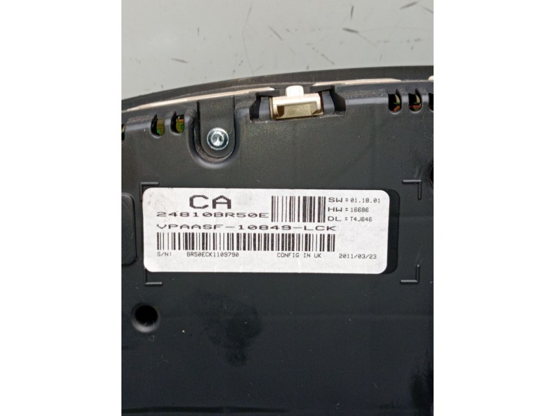 Recambio de cuadro instrumentos para nissan qashqai i (j10, nj10) 1.5 dci referencia OEM IAM 24810br50e  