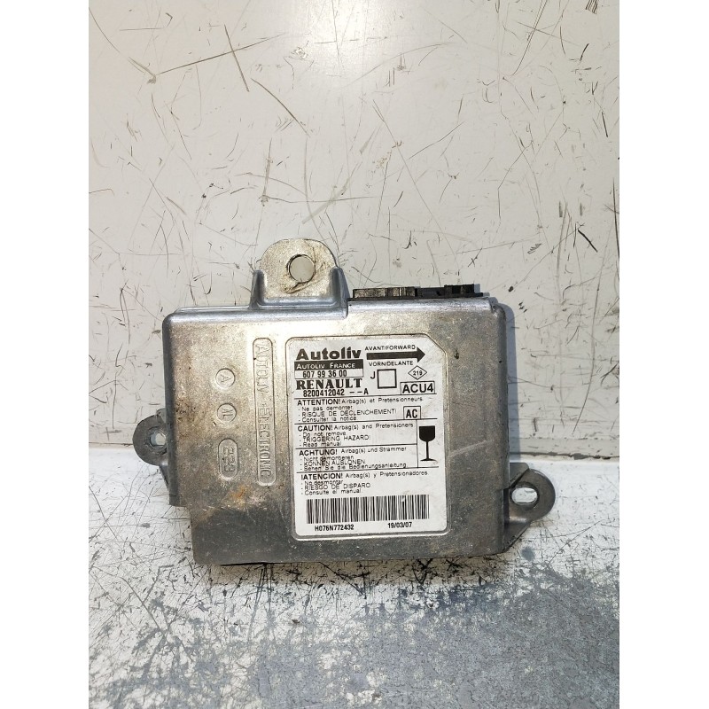 Recambio de centralita airbag para renault scénic ii (jm0/1_) 1.5 dci (jm1e, jm16) referencia OEM IAM 8200412042A  