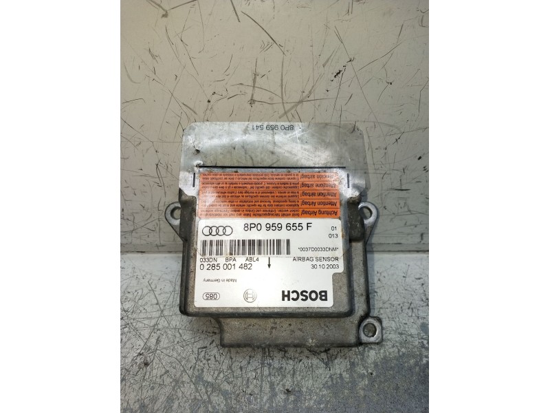 Recambio de centralita airbag para audi a3 (8p) 2.0 tdi referencia OEM IAM 8P0959655F 0285001482 