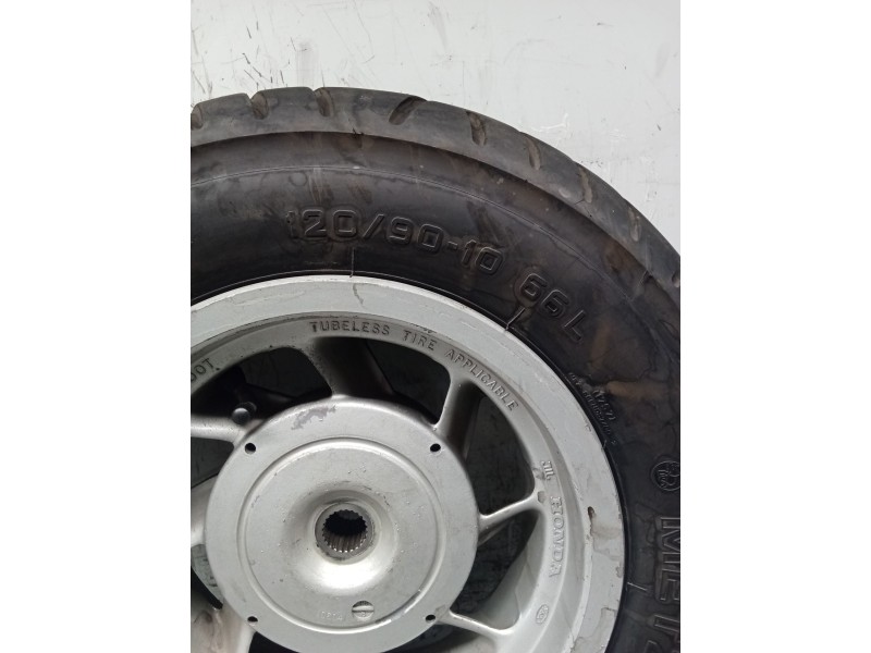 Recambio de llanta para honda cn cn 250 helix (mf02) referencia OEM IAM 120/90- 10 TRASERA 