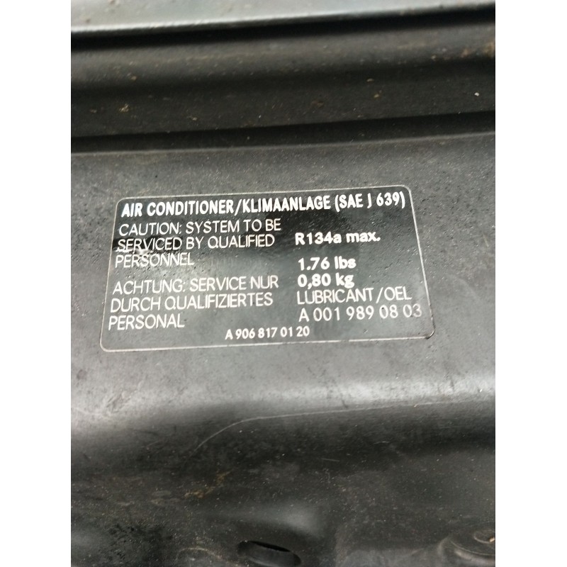 Recambio de panel frontal para mercedes-benz sprinter 3,5-t autobús (b906) 315 cdi (906.731, 906.733, 906.735) referencia OEM IA