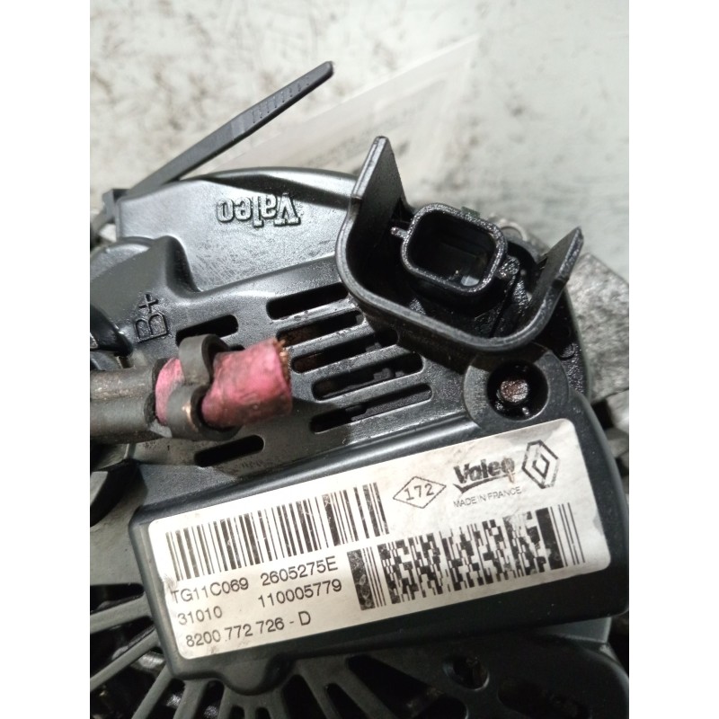 Recambio de alternador para renault scénic ii (jm0/1_) 1.5 dci (jm1e, jm16) referencia OEM IAM 8200772726D 2605275E 