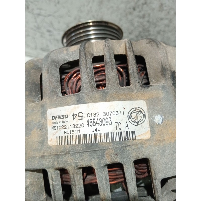 Recambio de alternador para fiat panda / panda classic (169_) 1.1 (169.axa1a) referencia OEM IAM 46843093 MS1022118220 