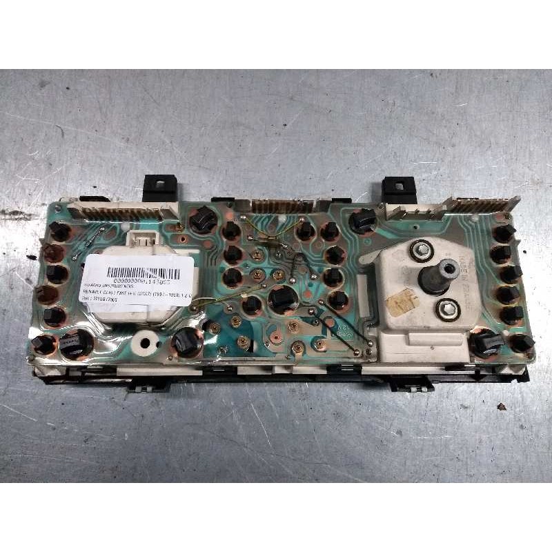Recambio de cuadro instrumentos para renault clio i fase i+ii (b/c57) 1.2 duet referencia OEM IAM 7700817960 08040599901 