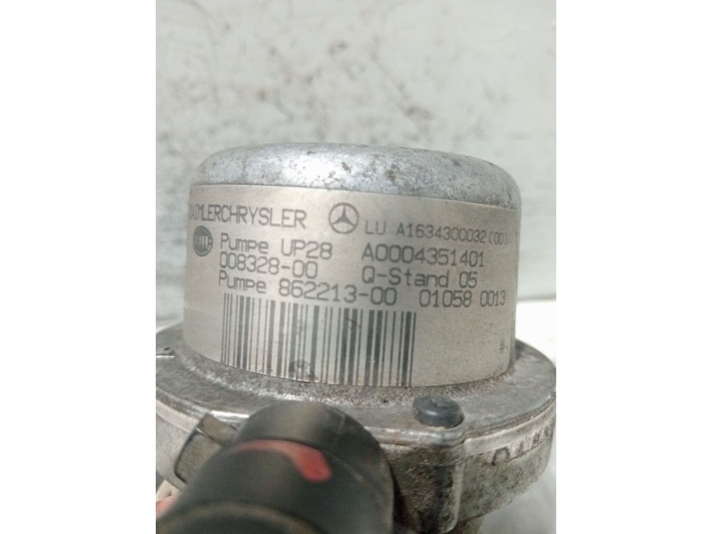 Recambio de depresor freno / bomba vacio para mercedes-benz clase m (w163) ml 270 cdi (163.113) referencia OEM IAM A0004351401 A