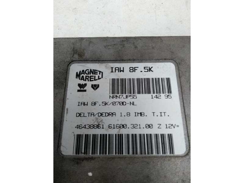 Recambio de centralita motor uce para lancia delta 1.8 cat referencia OEM IAM IAW8F5K 46438861 6160032100