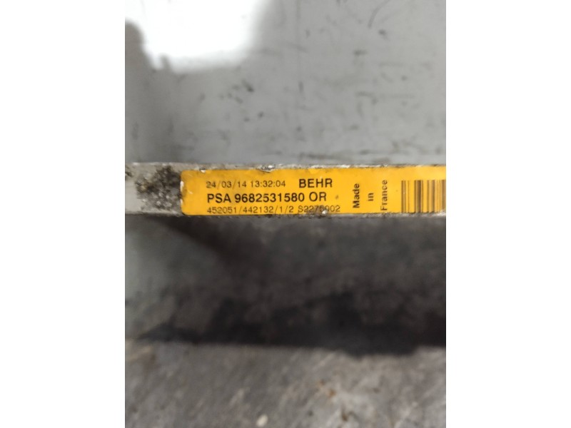 Recambio de radiador calefaccion / aire acondicionado para peugeot partner kombi active referencia OEM IAM 9682531580OR  