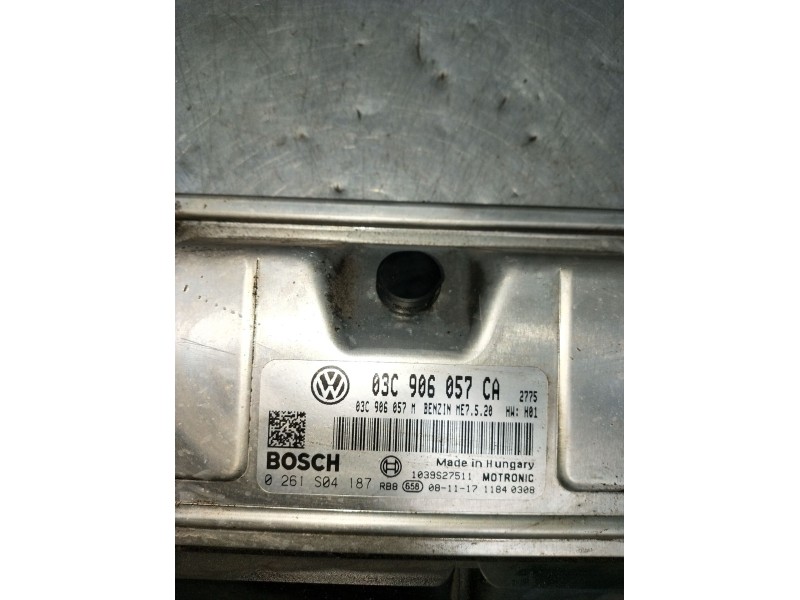 Recambio de centralita motor uce para seat ibiza iv (6j5, 6p1) 1.6 referencia OEM IAM 0261S04187  